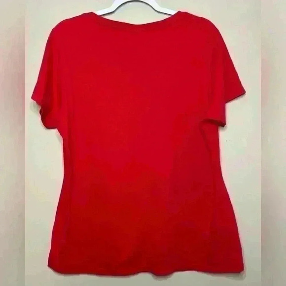 5 for $25| Graphic tee shirt Seester red short sleeve T-shirt size XL EUC - Picture 5 of 5